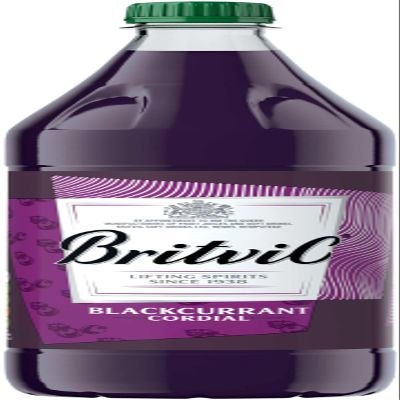 Britvic Blackcurrant Cordial, 1L