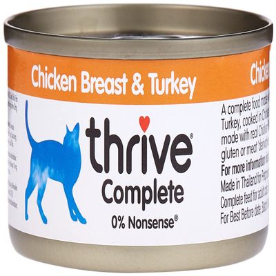 Other Thrive Complete Adult Chicken Breast & Turkey 75g, clear