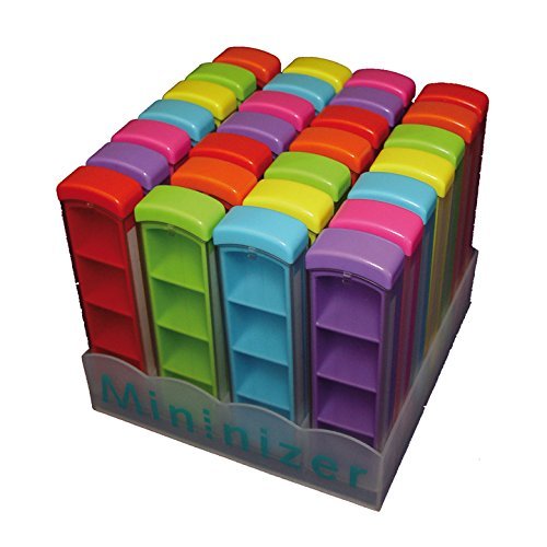 Mininizer Daily Pill/Tablet Dispenser (Random Colour Choice)
