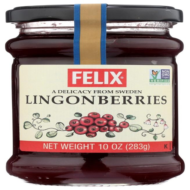 Felix Wild Natural Lingonberries - 10 oz