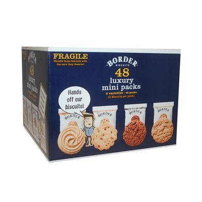 2 x Border Biscuits - 48 in a Box (4 Varieties)