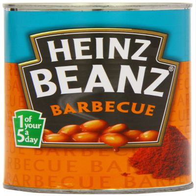 Heinz Beanz Barbecue, 390 g (Pack of 12)