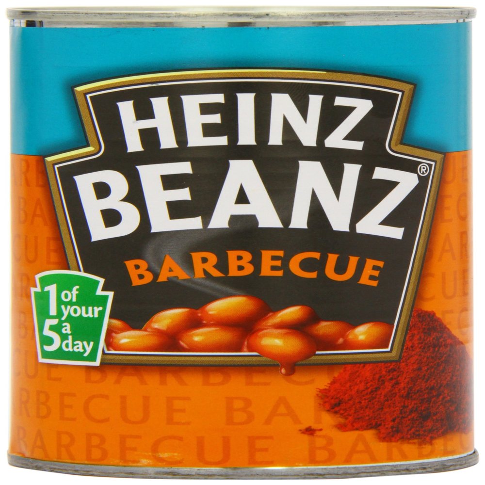 Heinz Beanz Barbecue, 390 g (Pack of 12)
