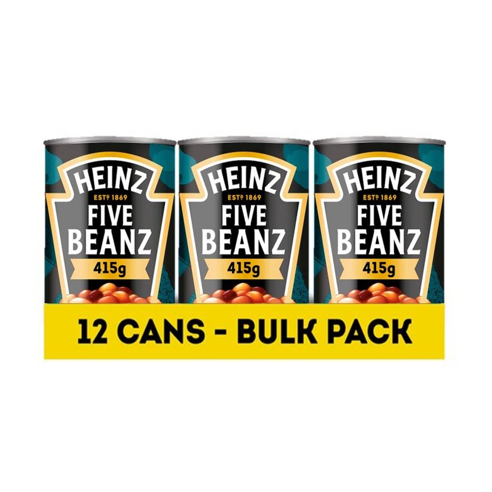Heinz Five Beanz, 415 g (Pack of 12)