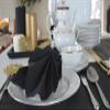 Solid Colours - BORDEAUX - Pack of 20 paper napkins view 4