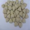 50 Ivory Foil Milk Chocolate Hearts view 1
