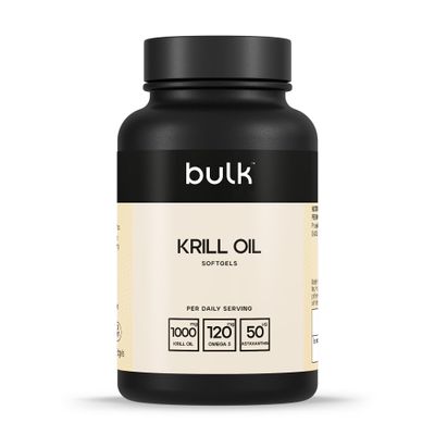 Bulk Krill Oil Softgels, 500 mg, Pack of 60
