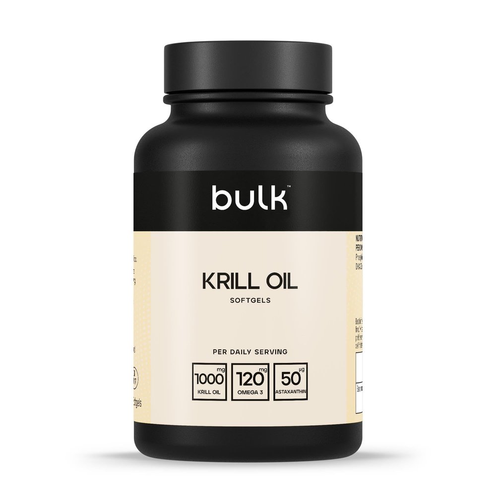Bulk Krill Oil Softgels, 500 mg, Pack of 60