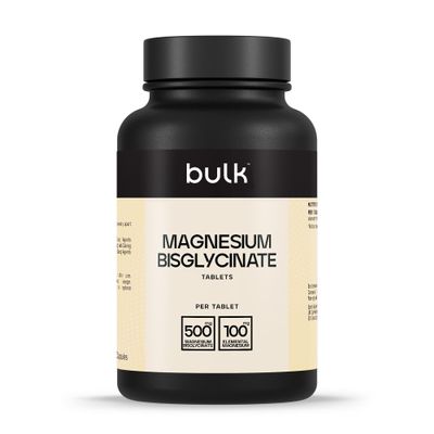 Bulk Magnesium Glycinate Bisglycinate Tablets, 1000mg, 60 Tablets, High Absorption, Supports Muscle Function, Sleep, Bone Health and Energy, Vegan, Non-GMO, Gentle on Stomach, Packaging May Vary