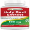 Best Naturals Holy Basil Extract 500 mg 120 VCaps (120 Count (Pack of 1)) view 1