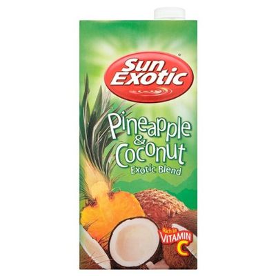 Sun Exotic Pineapple & Coconut Juice Drink 12x1 Litre