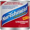 Dunn's River Nurishment Original Big Can Strawberry Flavour 12x400g view 1