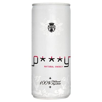 P***y Natural Energy Drink 24x250ml