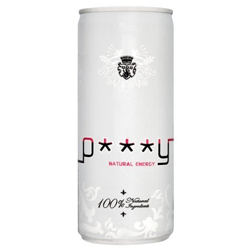 P***y Natural Energy Drink 24x250ml
