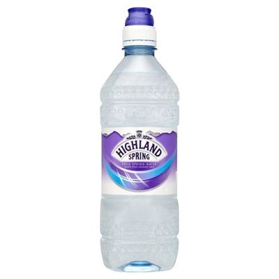 Highland Spring Still Spring Water Sports Bottle 15x750ml