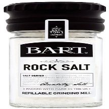 Bart Rock Salt Mill 4x95g
