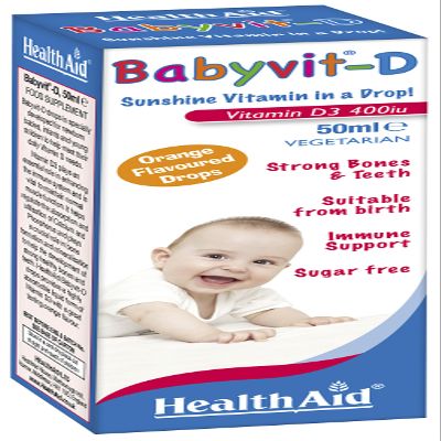 HealthAid 50ml Babyvit-D Drops