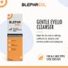 Blephasol Micellar Eyelid Cleansing Lotion | Gentle Removal of Dirt & Makeup | Suitable for Sensitive Skin/Eyelids | Perfume & Alcohol-Free | 2 PACK | 2 x 100 ml Bottle view 3