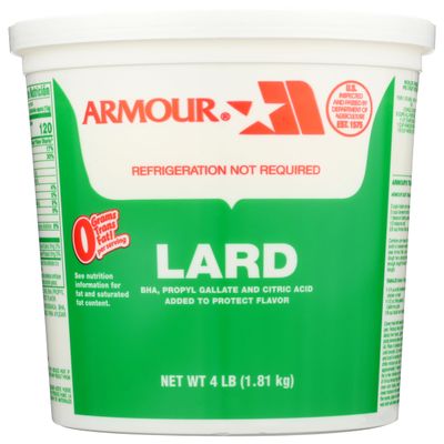 Armour Lard 4 lb. Pail