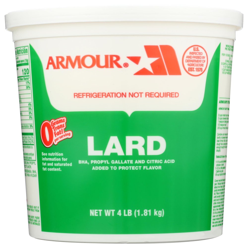 Armour Lard 4 lb. Pail