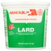 Armour Lard 4 lb. Pail view 1