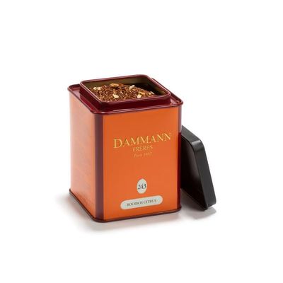 Citrus Rooibos Tea DAMMANN Frres Infusion Tin 100 Grams (Sheet)
