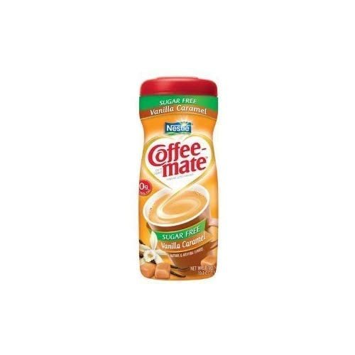 (Pack of 4) COFFEE-MATE - VANILLA CARAMEL - SUGAR FREE CREAMER - 289.1g - AMERICAN IMPORTED