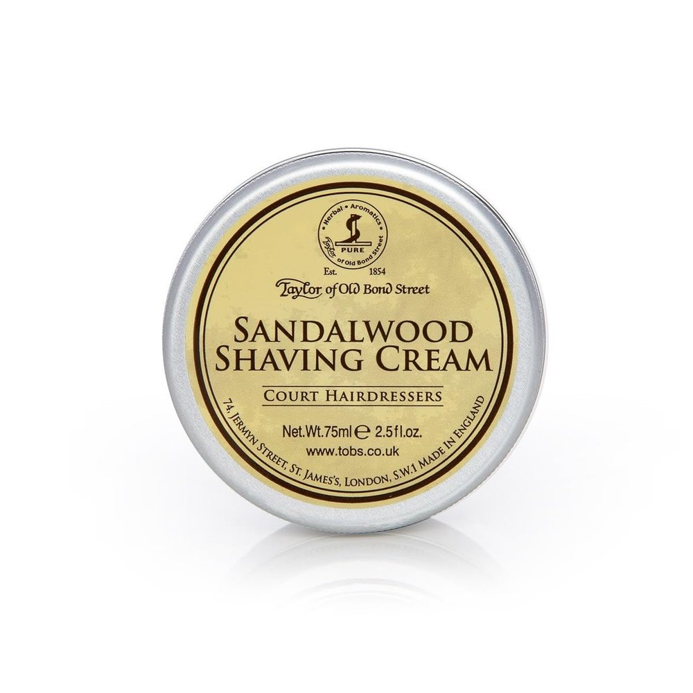 Taylor of Old Bond Street 75ml Sandalwood Shaving Cream Bowl