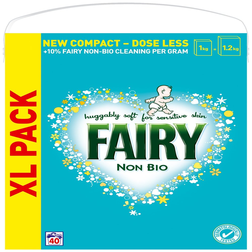 Fairy Non Bio Powder 2.6Kg 40 Wash