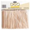 206 Eyebrow Small Wooden Wood Tongue Depressors Spatulas Wax Waxing Tatoo Sticks view 2