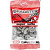 3 Bags x 50g of Dragster 3000 Super Salta - Original - Swedish - Salty Licorice - Salmiak - Salmiac - Wine Gums - Candies - Sweets view 1