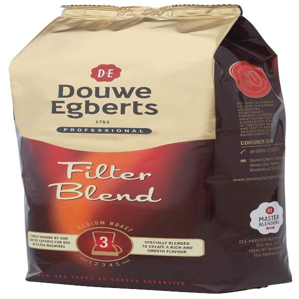 Douwe Egberts Roast & Ground Filter Coffee 1kg Ref 536600