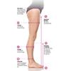 Dynaven Pure Clear Class 2 Compression Socks view 3