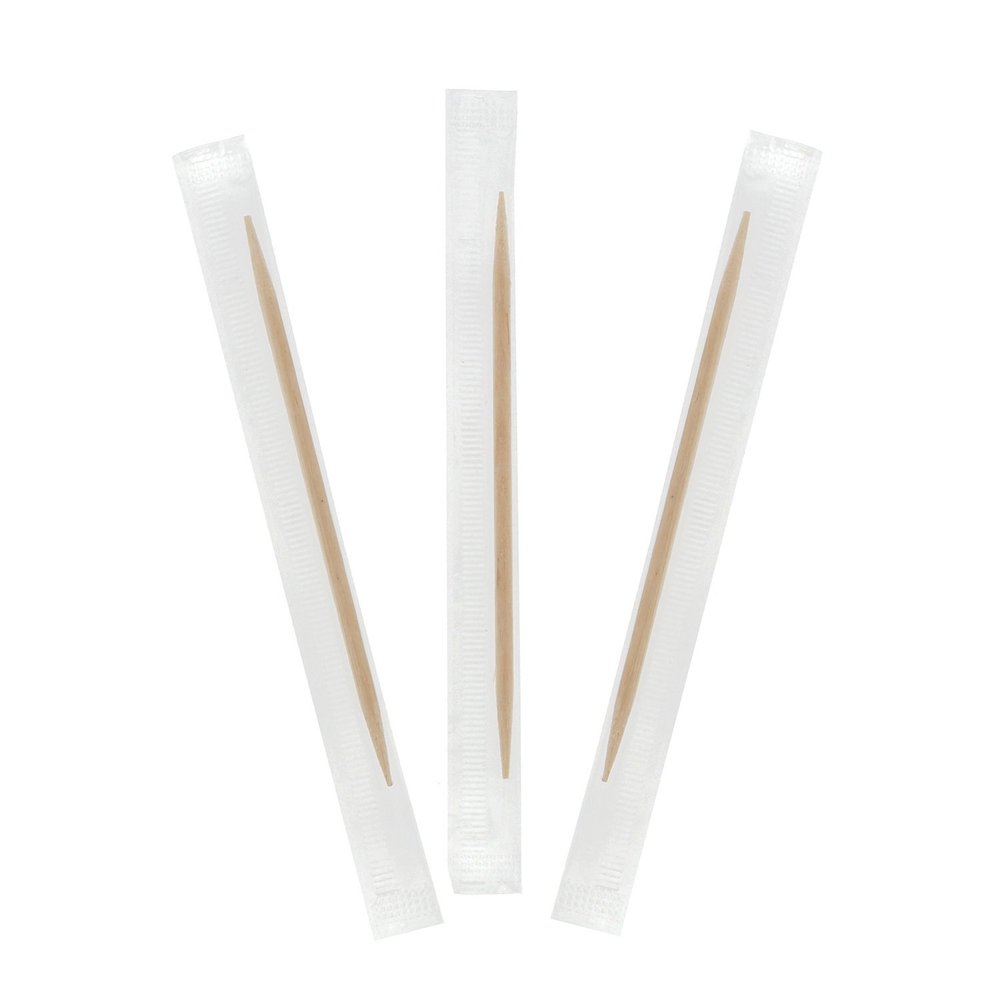 Royal Mint Individual Cello Wrapped Toothpicks, Package of 1000