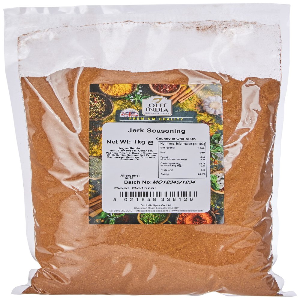 Old India Jerk Seasoning, 1000 gram