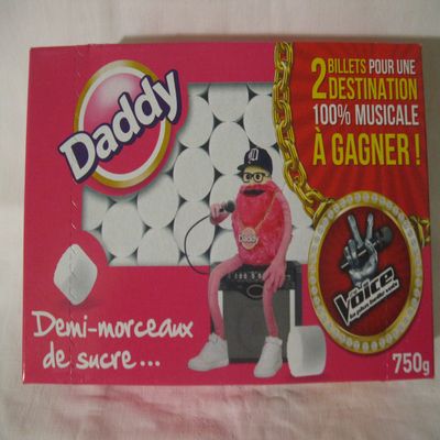 DADDY daddy Half Sugar Cubes .... - 244 Small Pieces 750gr