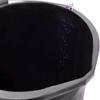 6 x Heavy Duty Black Plastic Builders Bucket 3 Gallon 14 Litre Water Mixing Storage Strong with Handle and Spout Ideal for Construction Trade, Animal Feed, etc Made in U.K. view 4