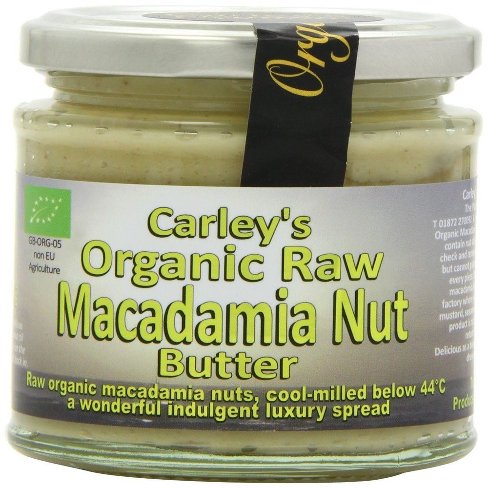 Organic Raw Macadamianut Butter - Vegan 170g