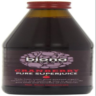 Biona Organic Cranberry Pure Super Juice, 330ml