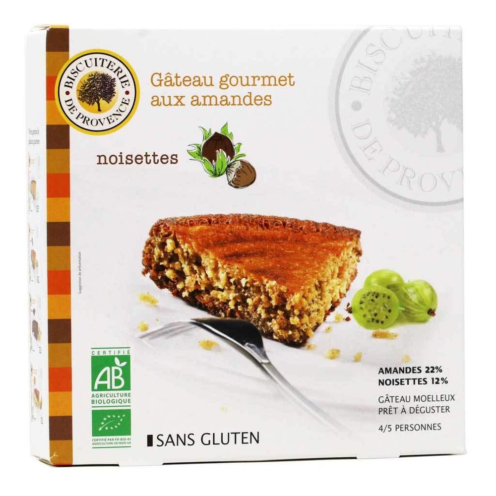 Organic Hazlenut & Almond Cake - 225g