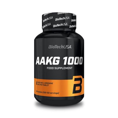 BioTechUSA AAKG 1000 Tablets | Boost Nitric Oxide | with 2000mg AAKG per Serving | 100 Tablets