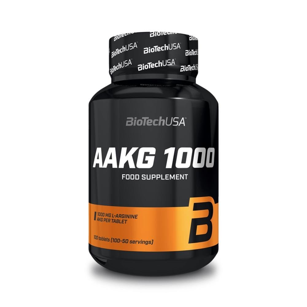 BioTechUSA AAKG 1000 Tablets | Boost Nitric Oxide | with 2000mg AAKG per Serving | 100 Tablets