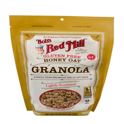 Bobs Red Mill Gluten Free Honey Oat Granola, 340 g