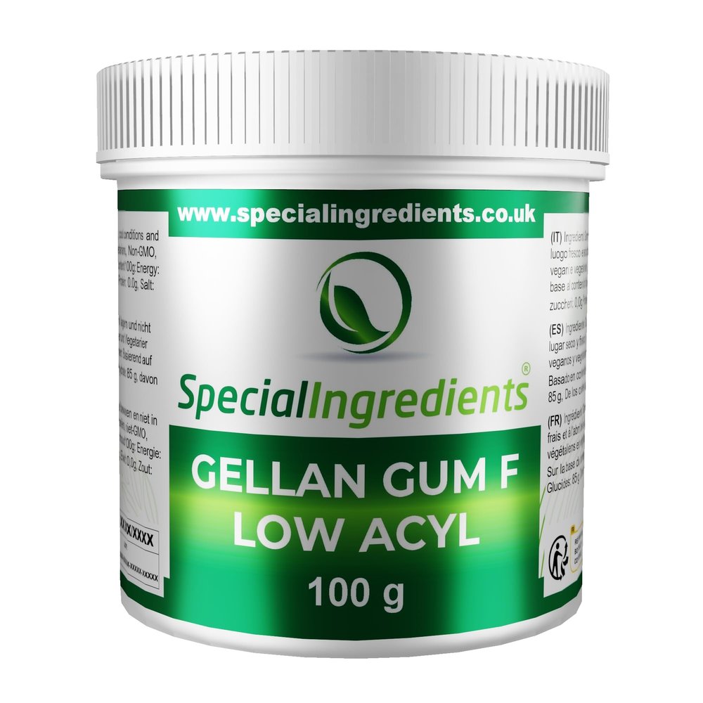 Gellan Gum Low Acyl 100g Premium Quality Powder Non-GMO, Gluten Free  Recyclable Container