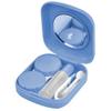 Accessotech Blue Mini Contact Lens Travel Kit Case Pocket Size Storage Holder Container view 1