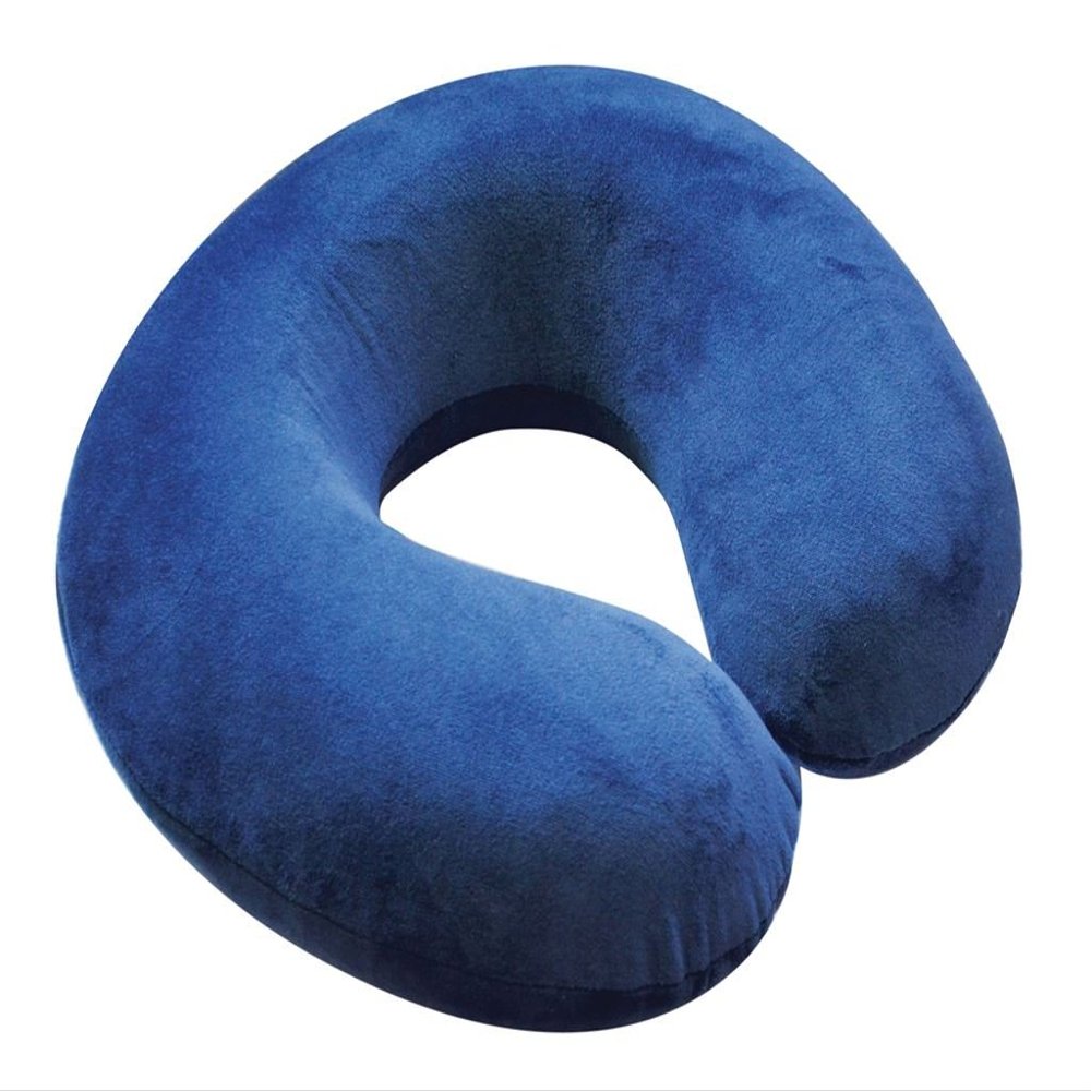 Aidapt Spare Cover for Blue Memory Foam Neck Blue Cushion/Stylish Removable Cover
