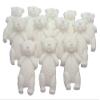 12 Little Teddies Edible Cupcake Cake Toppers (White) view 1