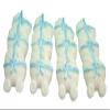12 White Baby Prams Edible Baby Shower Cupcake Toppers (Blue Ribbon) view 1