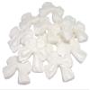 12 Edible Bows Cupcake Decorations Cake Toppers (White) view 1
