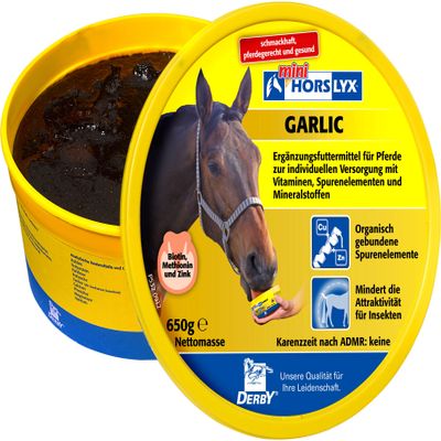 Leckmasse Horslyx. Garlic 650g